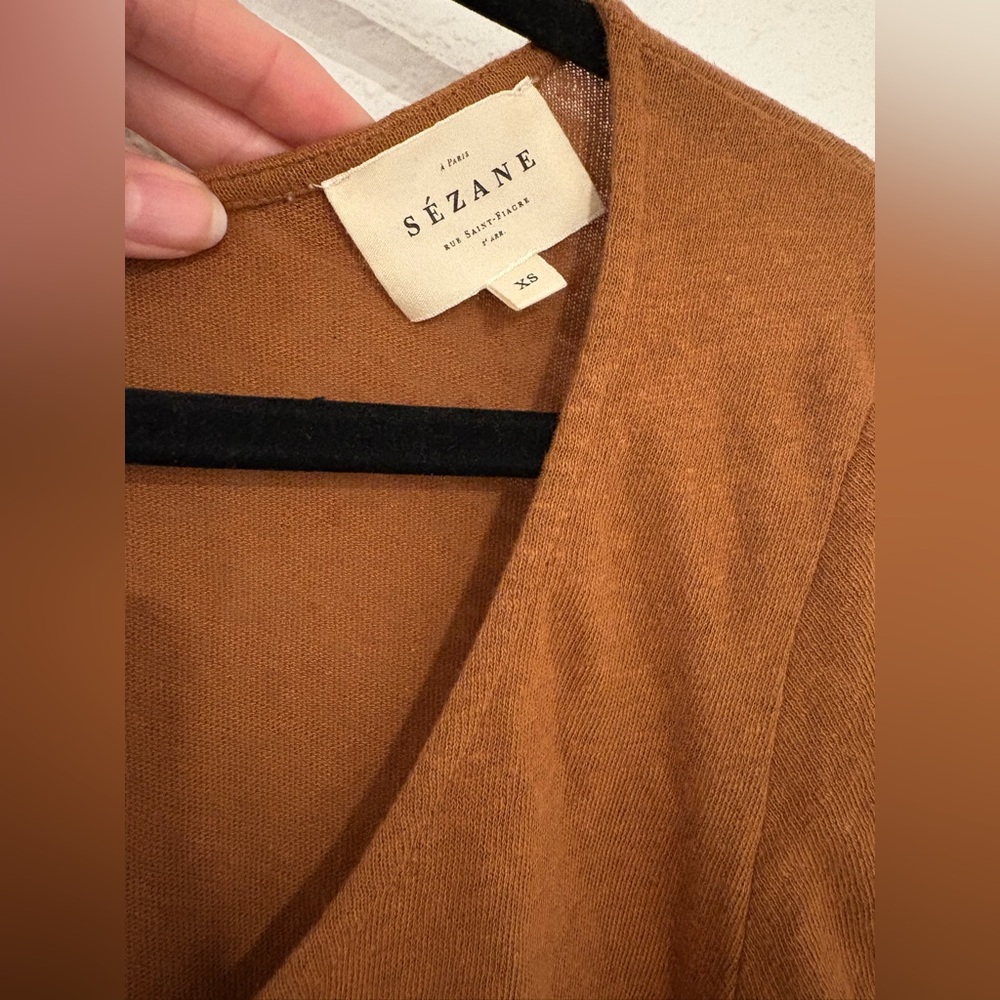 Sézane Brown Milo T-Shirt